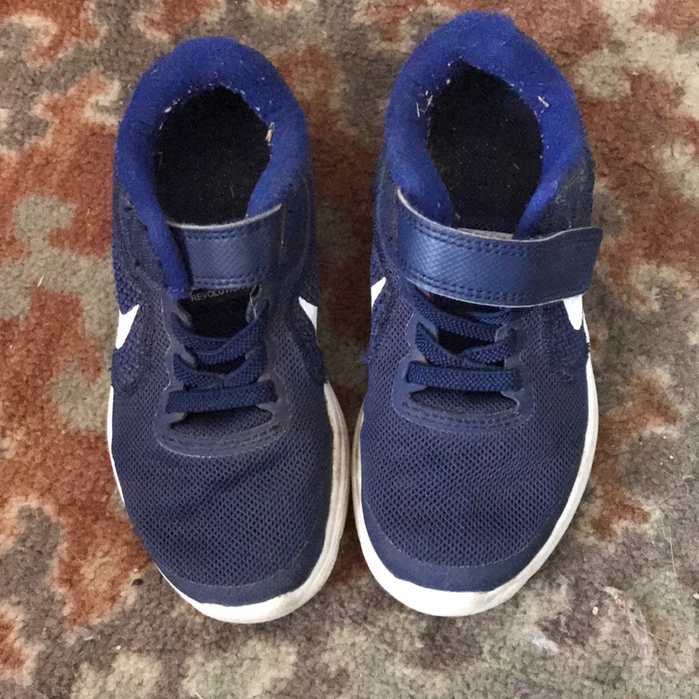 Nike Run Free Dark Royal Blue, Toddler 10.5